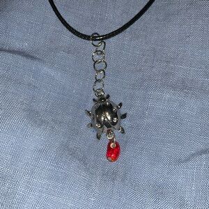 New ladybug necklace
